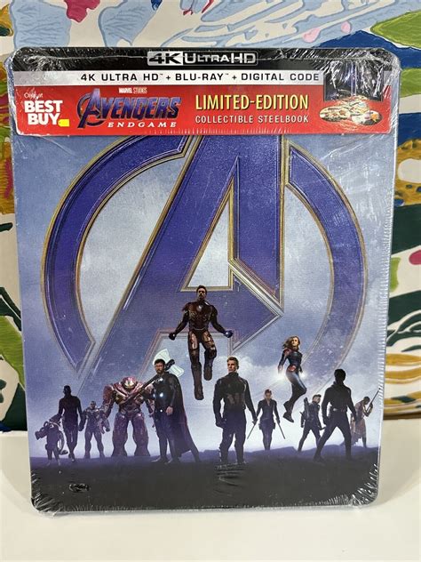 Avengers Endgame 4K Ultra HD Blu Ray Digital Best Buy Limited Edition