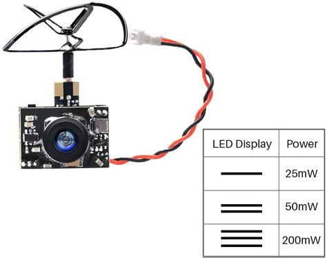 Wolfwhoop Wt Micro Fpv Aio Tvl Camera G Mw Adjustable