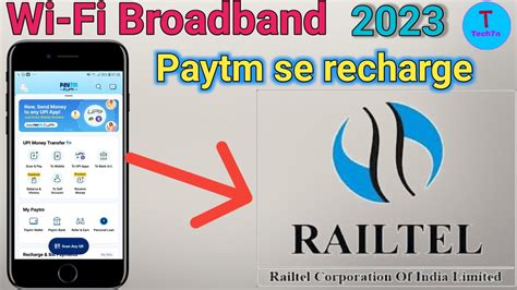 Paytm Se Railwire Broadband Recharge Tech7n 2023 Youtube