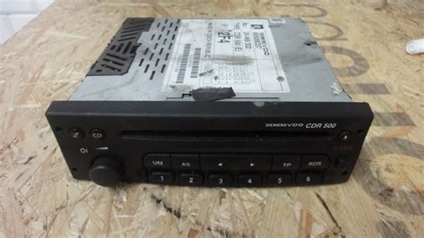 RADIO FABRYCZNE CDR 500 OPEL ASTRA II G ZAFIRA A 7038501846