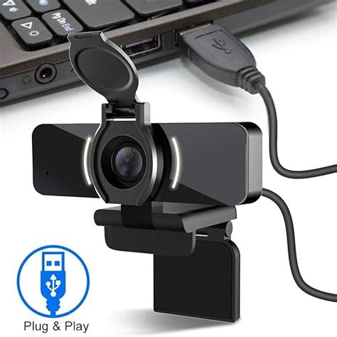 Larmtek P Webcam With Microphone And Data Protection Cover Web