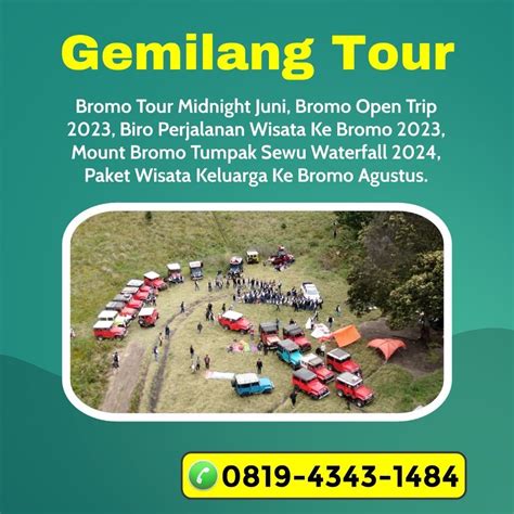 Paket Wisata Bromo Private Tiket Voucher Objek Wisata Di Carousell