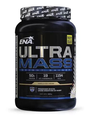 Ultra Mass Ena 1 5 Kg Ganador De Peso Masa Muscular Envíos Sabor Vainilla