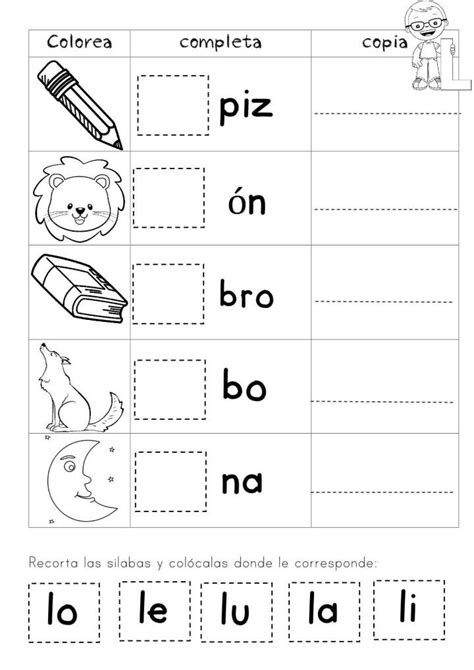 Mi Cuadernillo De Sílabas Imagenes Educativas