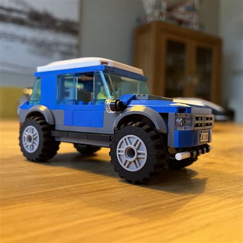 My sons MOC “JM3180” jeep (8 yo) : r/lego