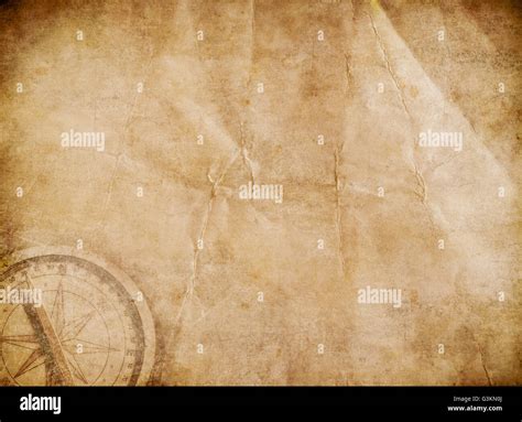 Aged Pirates Treasure Map Background Banque De Photographies Et D