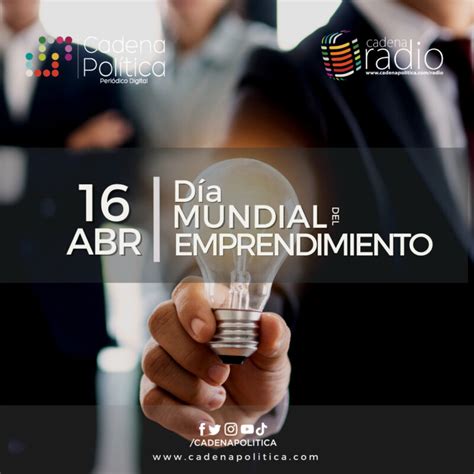 16 de abril Día Mundial del Emprendimiento No Blog Title Set