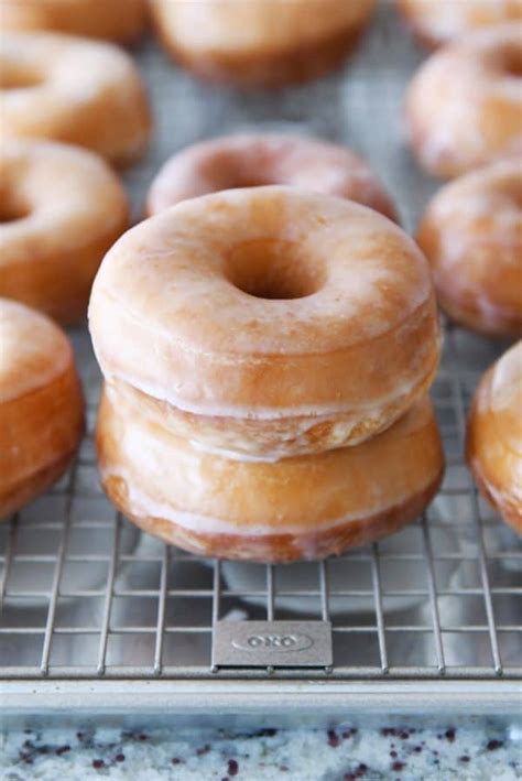 The Best Homemade Glazed Donuts Mels Kitchen Cafe