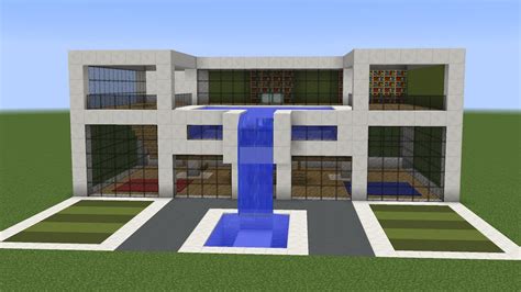 Minecraft How To Build A Modern House 11 Youtube