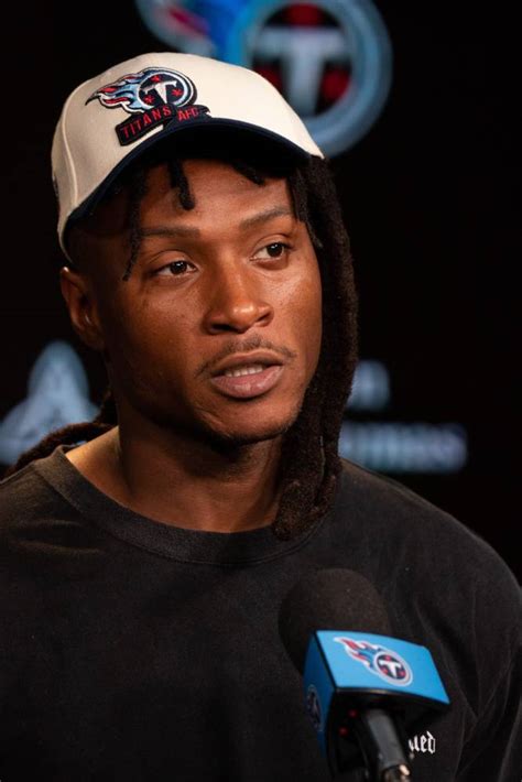 Deandre Hopkins Photos From Introductory Press Conference With Titans