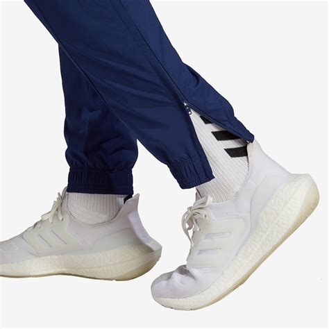 Adidas Italien 2023 Icon Woven Hose Dunkelblau Herren Fanbekleidung