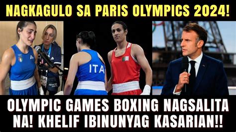 Nagkagulo Sa Paris Olympics Nagsalita Na Sa Issue Na Lalaki Si