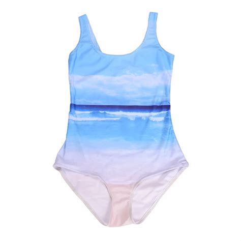 New 1039 Sexy Girl Summer Ocean Sea Wave Seabeach 3d Prints One Piece