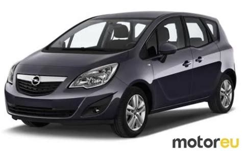 Opel Meriva Turbo Ps Technische Daten Und Verbrauch