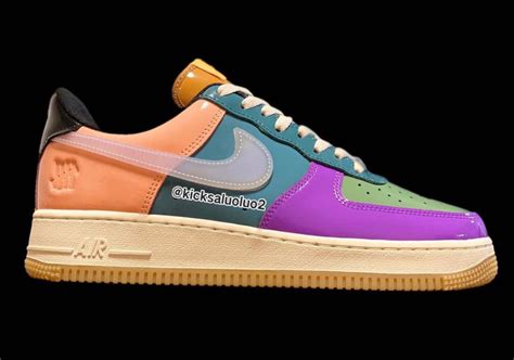 UNDFTD X Nike Air Force 1 Low Multi Patent SneakerNews