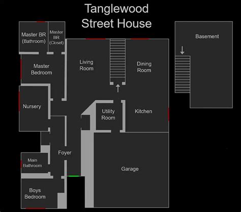 Phasmophobie Tanglewood Street House Map Guide