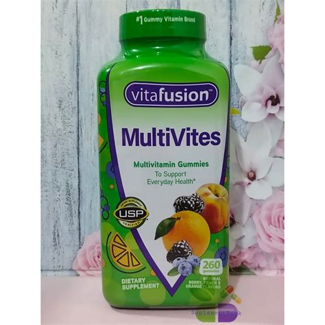 Jual Vitafusion Multivites Isi 260 Gummies Shopee Indonesia