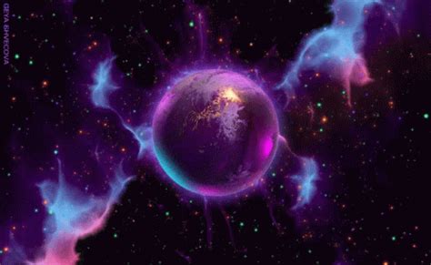 Space Purple Space Purple Purple Planet Discover Share Gifs