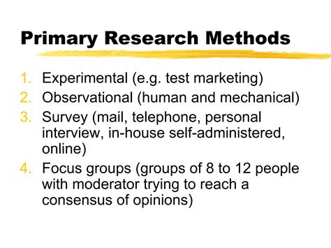 Primary vs. secondary research ig | PPT
