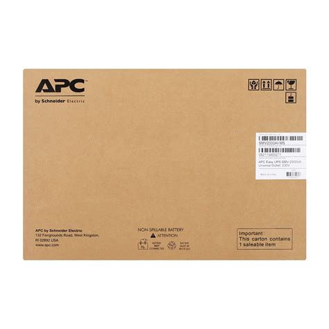 Ups Apc Easy Ups Line Interactive Smv Va V