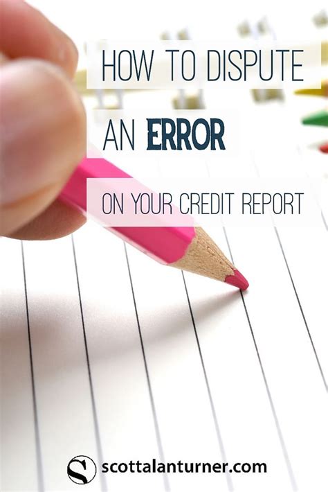 How to dispute an error on your credit report | Fix your credit, Check credit score, Credit report