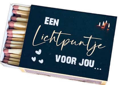 Doosje Lucifers Een Lichtpuntje Voor Jou So Sweet Gifts More