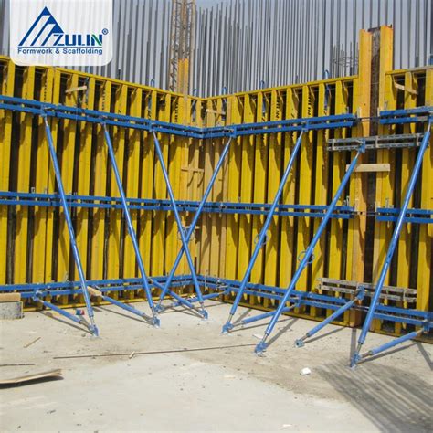 Iso Approved Timber Zulin China Panel Coffrage Wall Formwork For Sale