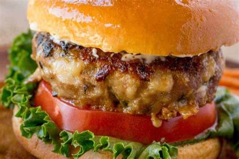 Spinach Feta Turkey Burgers Recipe Mogul