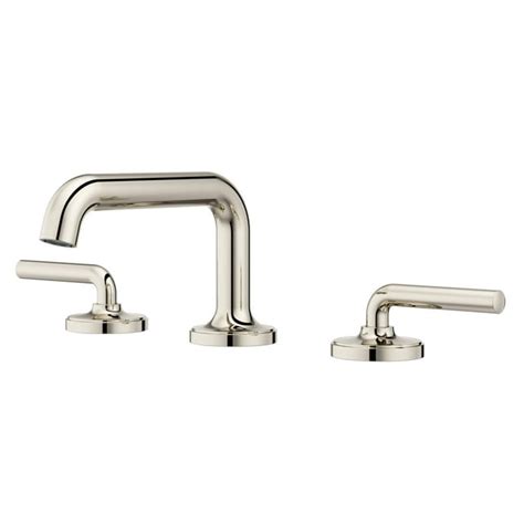 Pfister Lg49 Tnt Tenet 12 Gpm Widespread Bathroom Faucet Nickel