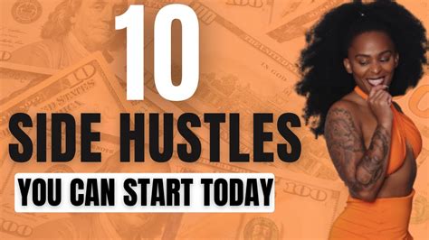 10 Side Hustles You Can Start Today Youtube