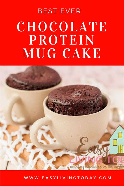 Best Ever Chocolate Protein Powder Mug Cake Recipe For Clean Eating Protein Mug Cakes Clean