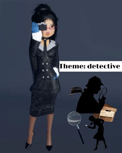 Dress To Impress Dti Theme Detective In 2024 Dress To Impress Spy