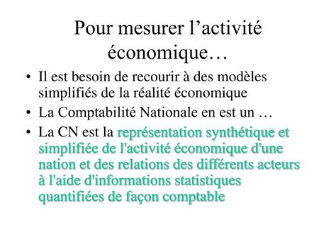 Ppt Une Repr Sentation De Lactivit Conomique Powerpoint