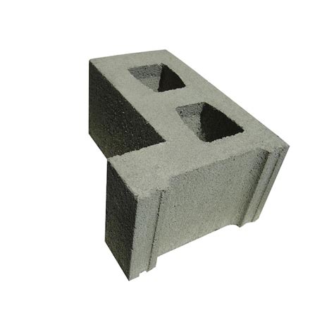 Lee Masonry 12 In W X 8 In H X 16 In L Cored Concrete Block In The Concrete Blocks Department At