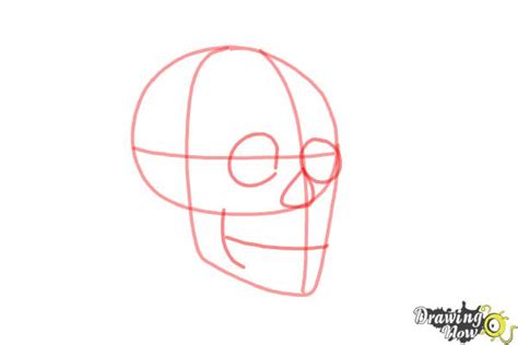 How To Draw A Skull Step By Step Drawingnow