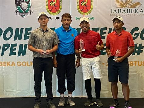 Jordan Indra Marcello Kristina Yoko Menangi Indonesia Amateur Golf