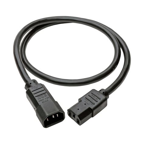 Tripp Lite Heavy Duty PDU Power Cord 15A 250V 0 91 M Black