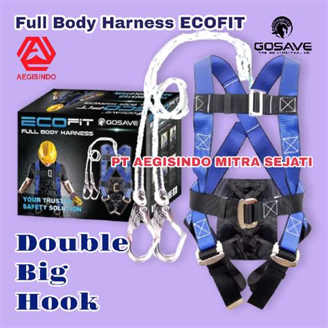 Full Body Harness ECOFIT Double Big Hook Lazada Indonesia