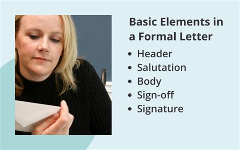 How To Write A Formal Letter Format And Examples