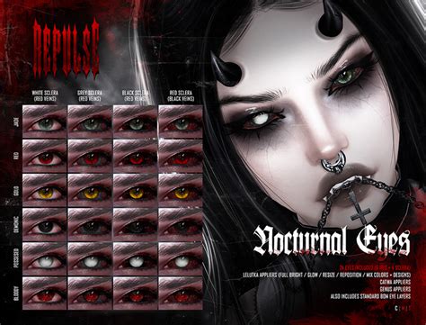 Second Life Marketplace - Demon Eyes Vampire Eyes