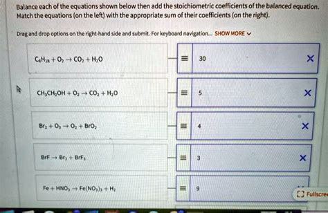 SOLVED Balance Each Ofthe Equations Shown Below Then Add The