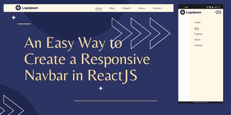 An Easy Way To Create A Responsive Navbar In ReactJS