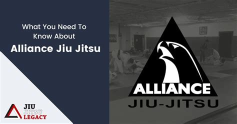 What You Need To Know About Alliance Jiu Jitsu | JJL