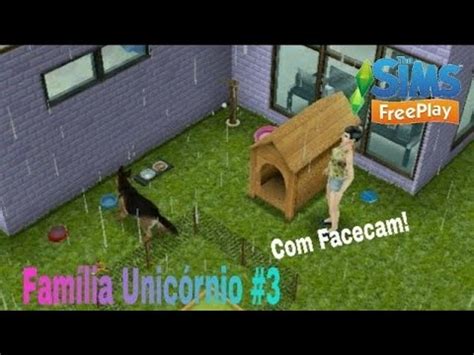 THE SIMS FREEPLAY FAMÍLIA UNICÓRNIO NOVOS AMIGOS DA GIOVANA 3