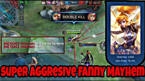 Fanny Mayhem Montage Unlimited Cables MLBB YouTube