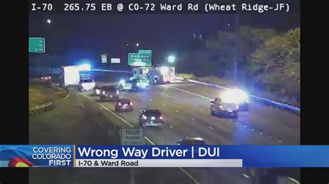 Wrong Way Driver Causes Several Crash Backup On I 70 In Wheat Ridge Dui Suspected Youtube