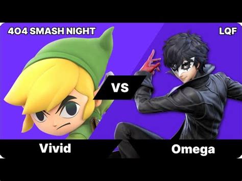 O Smash Night Vivid Toon Link Vs Omega Joker Youtube