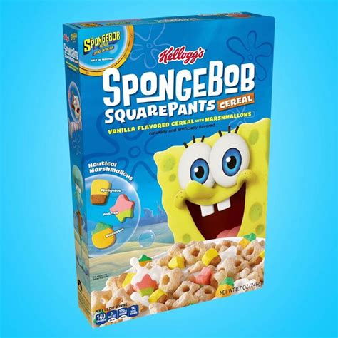 NickALive Kelloggs Launches The SpongeBob Movie Sponge On The Run