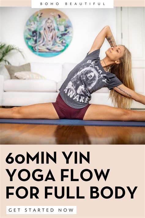 60 Min Yin Yoga For Full Body - Boho Beautiful | Yin yoga, Boho ...