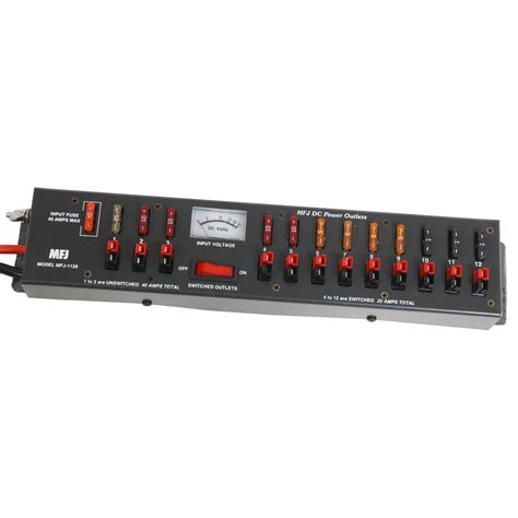 Mfj Mfj 1128 Mfj Dc Multiple Outlet Panels Dx Engineering